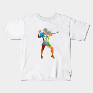 American football in watercolor Kids T-Shirt